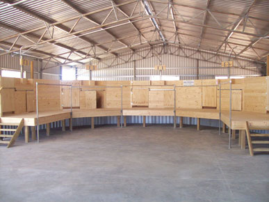 Kendrick Sheds - 5 stand shearing shed
